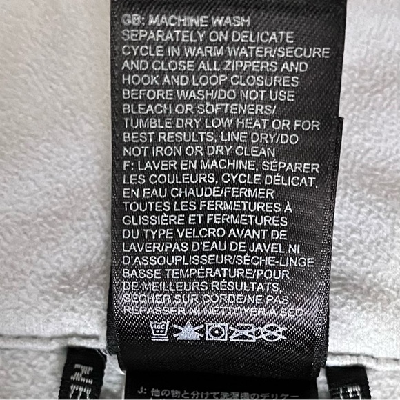 The North Face TNF Apex Jacket in Aqua Blue Sz Small - Picture 8 of 9